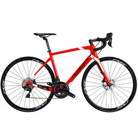 Велосипед шоссейный Wilier GTR Team Disc Ultegra 8020 Red/White RS170, 28", 2023, B91557ULDiscRED, Вариант УТ-00358415: Размер: M (165-178 см), Цвет: Red/White, изображение  - НаВелосипеде.рф