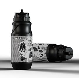 Велобутылка Enlee RR-20 Gorilla Blk, 0.6 л, черная, ARV000235, изображение  - НаВелосипеде.рф