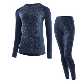 Термобелье женское (комплект) Loeffler STARLIT TRANSTEX® WARM dark blue, EL27184-495, Вариант УТ-00358520: 34, изображение  - НаВелосипеде.рф