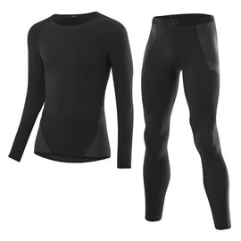 Термобелье мужское (комплект) Loeffler Hybrid black, EL25335-990, Вариант УТ-00358521: 46/48, изображение  - НаВелосипеде.рф