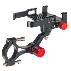 Держатель телефона Promend SJJ-296R, на руль, чёрный, SJJ-296R BLACK, изображение  - НаВелосипеде.рф