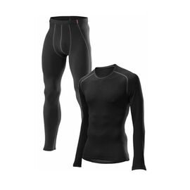 Комплект мужской (термобельё) Loeffler Warm, черный, L10735-990, Вариант УТ-00358826: 48, изображение  - НаВелосипеде.рф