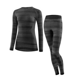 Комплект женский (термобельё) Loeffler Hybrid black, EL25344-990, Вариант УТ-00358859: 32/34, изображение  - НаВелосипеде.рф