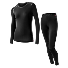 Комплект женский (термобелье) Loeffler TRANSTEX® WARM black, EL10748-990, Вариант УТ-00358883: 34, изображение  - НаВелосипеде.рф