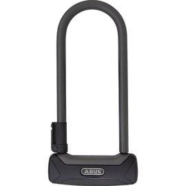 Велозамок ABUS скоба на ключе 640/135HB230мм BK TexK GRANIT PLUS класс защиты 12/15 с креплением, черный, 05-0039703, изображение  - НаВелосипеде.рф