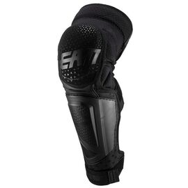 Наколенники Leatt 3DF Hybrid EXT Knee & Shin Guard, Black, 2024, 5019400721, Вариант УТ-00359091: Размер: L/XL, Цвет: черный, изображение  - НаВелосипеде.рф
