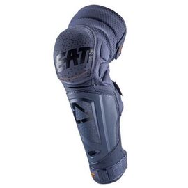 Наколенники Leatt 3DF Hybrid EXT Knee&Shin Guard, Flint, 2024, 5022141301, Вариант УТ-00359098: Размер: L/XL, Цвет: Flint, изображение  - НаВелосипеде.рф