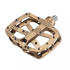 Педали E Thirteen Plus Flat Pedal Aluminum Body 22 Pins Bronze, PD2UPA-103, изображение  - НаВелосипеде.рф
