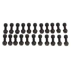 Шипы к педалям E Thirteen Base Flat Pedal Pin Kit 22 Steel Pins/Nuts Black, PDS20-102, изображение  - НаВелосипеде.рф