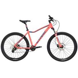 Велосипед горный Stark Viva 27.3 HD, женский, 27.5", коралловый/серый, 2024, HQ-0014223, Вариант УТ-00359309: Размер: 14.5" (135-155 см), Цвет: коралловый/серый, изображение  - НаВелосипеде.рф