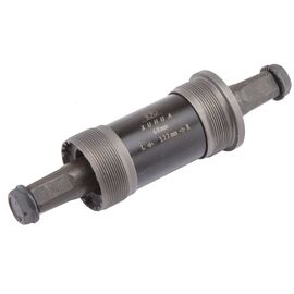 Картридж каретки XUHUA XH-AXLE-05 68x122мм, 1.37"x24tpi, ось под квадрат, стальной, 160104, изображение  - НаВелосипеде.рф