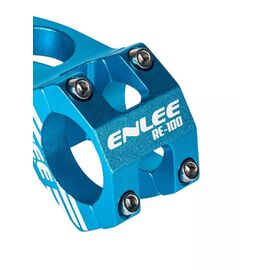 Вынос руля Enlee MTB BM-10, алюминиевый, W:°, D:31.8, синий, ARV000471, изображение  - НаВелосипеде.рф