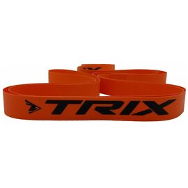 Ободная лента TRIX 700C" x 18мм, F/V, нейлоновая, оранжевая, FLP-TX712318OR, изображение  - НаВелосипеде.рф