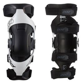 Наколенники POD K4 2.0, White/Black, 2024, K4024-058-XL/2X, Вариант УТ-00360253: Размер: M/L, Цвет: White/Black, изображение  - НаВелосипеде.рф
