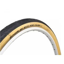 Велопокрышка Schwalbe ROAD CRUISER 28x1.40 700x35C (37-622), K-Guard Active B/W, GREEN СОМР, 50EPI, Whitewall, 11101276, изображение  - НаВелосипеде.рф