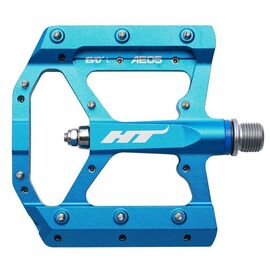 Педали велосипедные HT AE05, 102x96x17 мм, Royal Blue, AE05XX1J25G1X1, изображение  - НаВелосипеде.рф