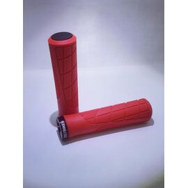 Грипсы Colt Bikes Ergonomic 135мм, Красный, Lock-On, CBEGRR, изображение  - НаВелосипеде.рф