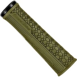 Ручки велосипедные Lizard Skins Gradient Lock-On Olive Green, 135 мм, LOGRA780, изображение  - НаВелосипеде.рф