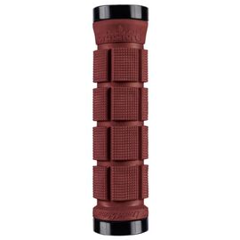 Ручки велосипедные Lizard Skins Northshore Lock-On Deep Red, 135 мм, LONDS058, изображение  - НаВелосипеде.рф