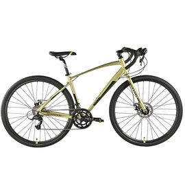 Велосипед гравийный Stark Gravel 700.1 D, 28", фисташковый/графитовый, 2024, HQ-0014086, Вариант УТ-00360834: Размер: 20" (178-185 см), Цвет: фисташковый/графитовый, изображение  - НаВелосипеде.рф