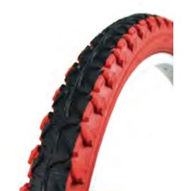Велопокрышка STELS 20"x2.125" XR-109 BrainY с красной полосой без камеры, 690051, изображение  - НаВелосипеде.рф