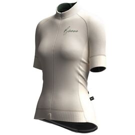 Веломайка Biemme HILL Lady, короткий рукав, слоновая кость, 2024, A12Q2012L, Вариант УТ-00361566: Размер: L, Цвет: Слоновая кость, изображение  - НаВелосипеде.рф