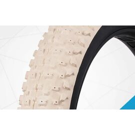 Велопокрышка Белая VeeTire SNOW SHOE XL, 120 TPI, Pure Silica Compound (PSC) 50A, 26"x4.8, B37507, изображение  - НаВелосипеде.рф
