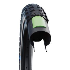 Покрышка велосипедная SCHWALBE, 28x1.50, 700x38C, MARATHON 365 GreenGuard TwinSkin HS475 B/B+RT, 05-11159427, изображение  - НаВелосипеде.рф
