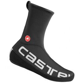 Велобахилы Castelli DILUVIO UL, черный/серебристые отражатели, 4520537, Вариант УТ-00362370: Размер: L/XL, Цвет: Черный/серебристые отражатели, изображение  - НаВелосипеде.рф