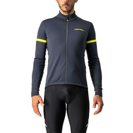Веломайка Castelli FONDO 2 FZ, длинный рукав, черный, 4521513, Вариант УТ-00362558: Размер: L, Цвет: Черный, изображение  - НаВелосипеде.рф