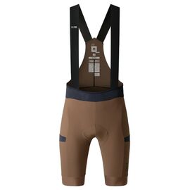 Велотрусы GOBIK GRIT 2.0 MEN TOFFEE, с лямками, кофейный, 10-02-092-002, Вариант УТ-00362684: Размер: L, Цвет: Кофейный, изображение  - НаВелосипеде.рф