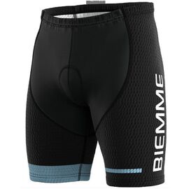Велотрусы для триатлона Biemme PANTA, черный/голубой, R29P201M, Вариант УТ-00362710: Размер: L, Цвет: Черный/голубой, изображение  - НаВелосипеде.рф