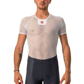 Белье нательное вело Castelli CORE MESH 3 SS, белый, 4517027, Вариант УТ-00362844: Размер: L/XL, Цвет: Белый, изображение  - НаВелосипеде.рф