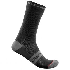 Носки Castelli SUPERLEGGERA T18, черный, 4521029, Вариант УТ-00362846: Размер: L/XL, Цвет: Черный, изображение  - НаВелосипеде.рф