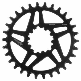 Звезда Neutrino Shimano DM смещение 6мм круг 30t черный, NCSHMN6R30BK, изображение  - НаВелосипеде.рф