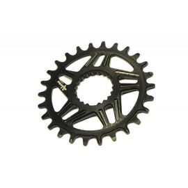 Звезда Neutrino Shimano DM смещение 6мм круг 28t черный, NCSHMN6R28BK, изображение  - НаВелосипеде.рф