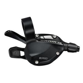 Манетка велосипедная SRAM X-5, Trigger, 9sp, Rear, Black, A151957, изображение  - НаВелосипеде.рф