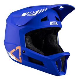 Велошлем подростковый Leatt MTB Gravity 1.0 Junior Helmet, UltraBlue, 2024, 1024120671, Вариант УТ-00363935: Размер: XS, Цвет: UltraBlue, изображение  - НаВелосипеде.рф