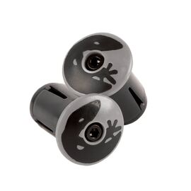 Заглушки руля Lizard Skins Packaged DSP Bar Tape Plugs Cool Gray, PLUGS132, изображение  - НаВелосипеде.рф