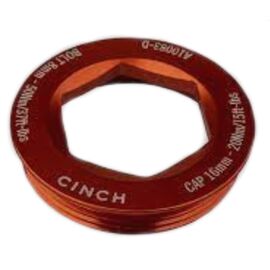 Болт шатунов Race Face Cinch XC/AM Puller Cap Orange, F30026ORNG, изображение  - НаВелосипеде.рф