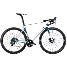 Велосипед шоссейный Chapter 2 RERE Disc Sram Force AXS Miche Revox XL, 28", 2023, 118052FORCE, Вариант УТ-00363984: Размер: L, Рост: 170-180 см, Цвет: Белый/синий, изображение  - НаВелосипеде.рф