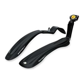 Крылья Simpla Raptor 3 PRO  - комплект крыльев для велосипедов с улучшенным креплением ADHD, 24”-28”, черные, RA428919, изображение  - НаВелосипеде.рф