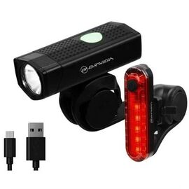 Комплект фонарей Briviga USB bike light set EBL-3291+EBL-056, изображение  - НаВелосипеде.рф