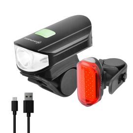 Комплект фонарей Briviga USB bike light set EBL-3358+EBL-3356, изображение  - НаВелосипеде.рф
