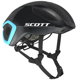 Велошлем Cadence Plus (CE), black/light blue, ES288581-5410, Вариант УТ-00364415: Размер: L (59-61), Цвет: black/light blue, изображение  - НаВелосипеде.рф