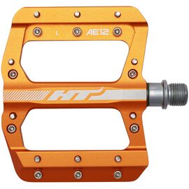 Педали велосипедные HT AE12, 88х96х17 мм, Orange, AE12XX1J05G1X1, изображение  - НаВелосипеде.рф