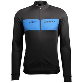 Джемпер SCOTT RC, утепленный, длинный рукав, black/storm blue, ES271569-7013, Вариант УТ-00365041: Размер: L, Цвет: black/storm blue, изображение  - НаВелосипеде.рф
