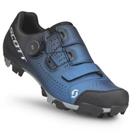 Велообувь SCOTT Mtb Team Boa, black fade/metallic blue, ES281206-7565, Вариант УТ-00365167: Размер: 42, Цвет: black fade/metallic blue, изображение  - НаВелосипеде.рф