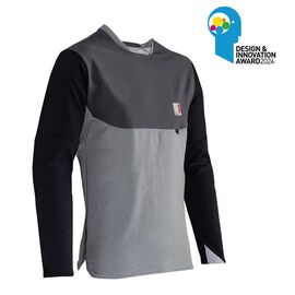 Велоджерси Leatt MTB All Mountain 5.0 Jersey, Granite, 2024, 5024120722, Вариант УТ-00365501: Размер: L, Цвет: Granite, изображение  - НаВелосипеде.рф