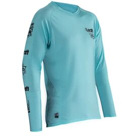 Велоджерси Leatt MTB Gravity 2.0 Jersey, Aqua, 2024, 5024120372, Вариант УТ-00365612: Размер: L, Цвет: Aqua, изображение  - НаВелосипеде.рф